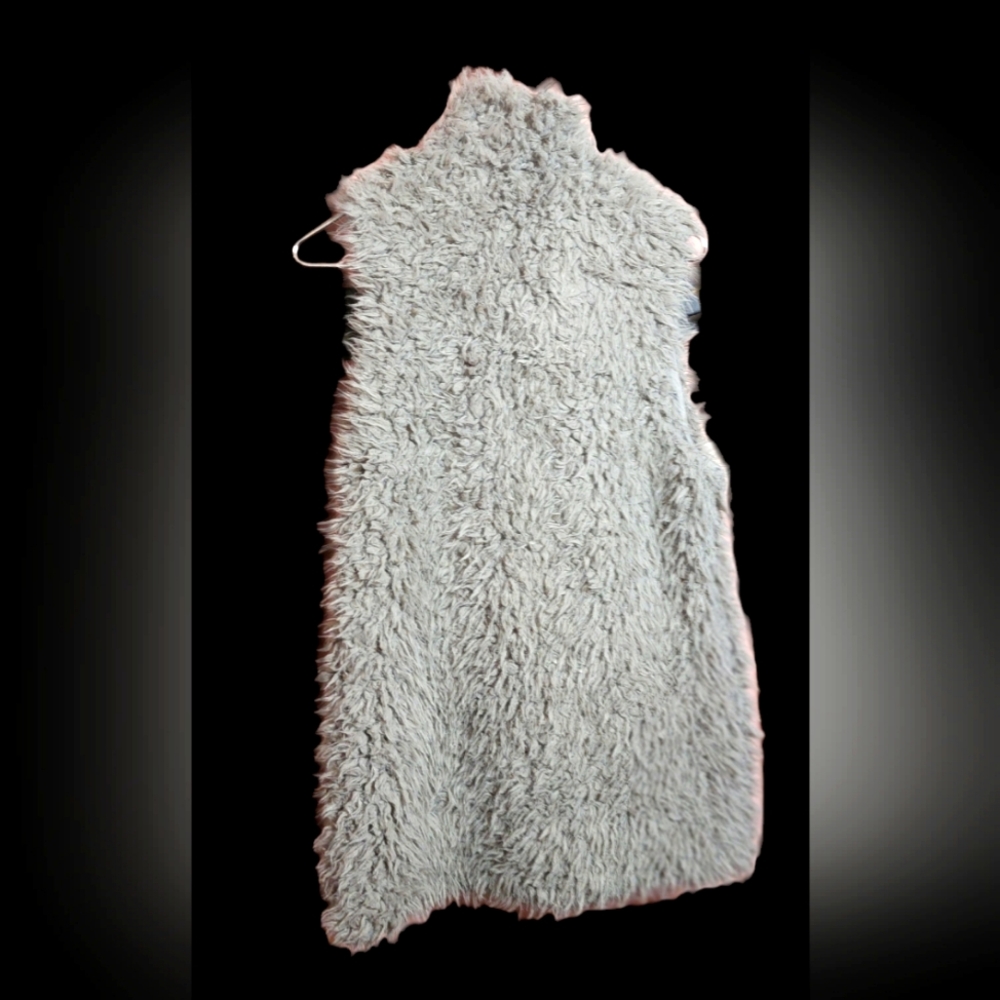 Faux fur vest